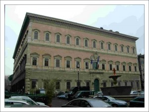 Дворцы Италии. Palazzo_Farnese фото